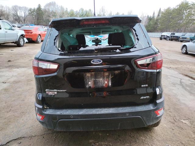 MAJ6S3JL7KC286077 - 2019 FORD ECOSPORT SES BLACK photo 6