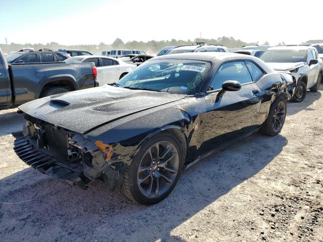 2C3CDZFJ9PH633614 - 2023 DODGE CHALLENGER R/T SCAT PACK BLACK photo 1
