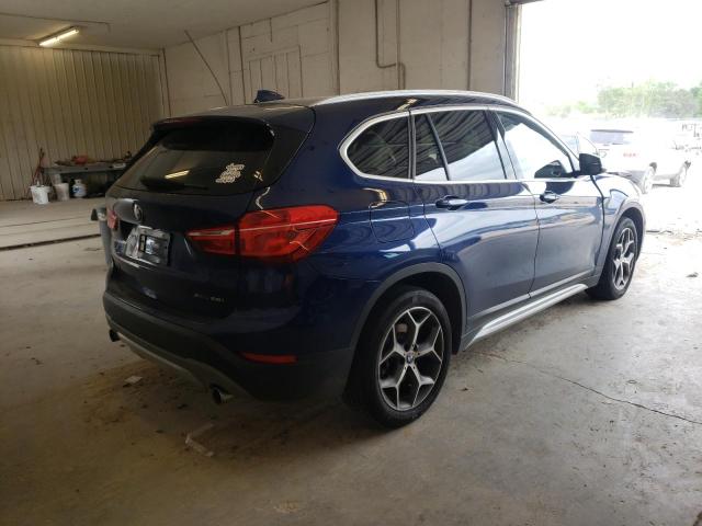 WBXHT3C30J3H33429 - 2018 BMW X1 XDRIVE28I BLUE photo 3