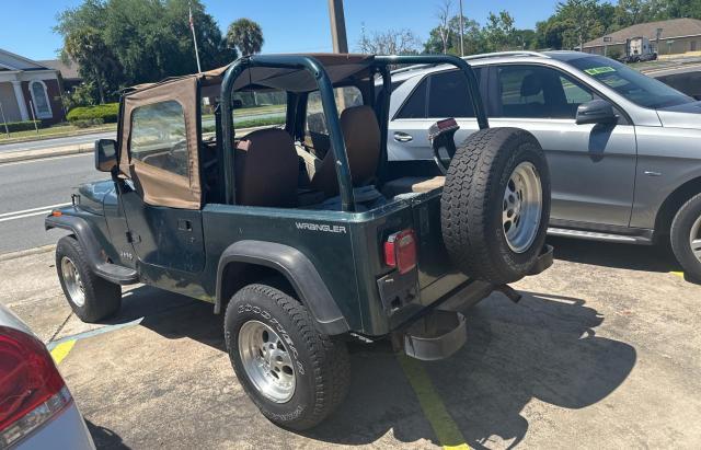 1J4FY19P2SP312589 - 1995 JEEP WRANGLER / S GREEN photo 3