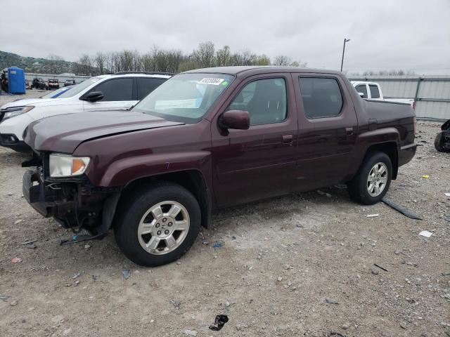 2HJYK16469H502707 - 2009 HONDA RIDGELINE RTS BURGUNDY photo 1