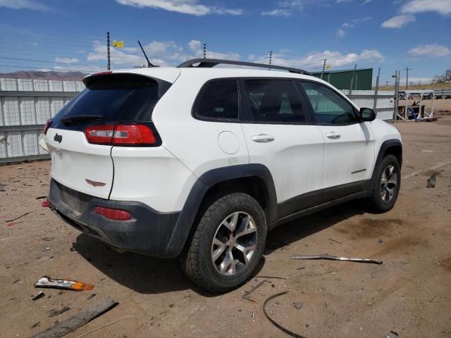 1C4PJMBS0FW563461 - 2015 JEEP CHEROKEE TRAILHAWK 白色 照片 3