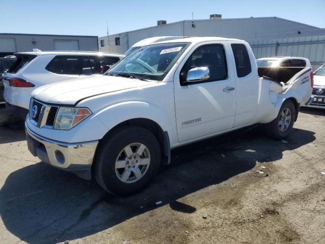 1N6AD06U36C430385 - 2006 NISSAN FRONTIER KING CAB LE WHITE photo 1