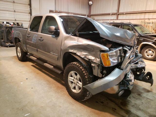 3GTP2VE71DG312731 - 2013 GMC SIERRA K1500 SLE GRAY photo 4