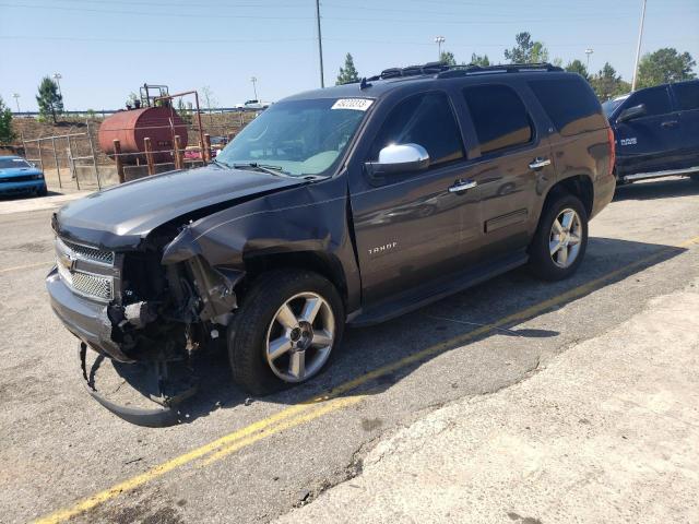 1GNUKBE05AR285458 - 2010 CHEVROLET TAHOE K1500 LT GRAY photo 1