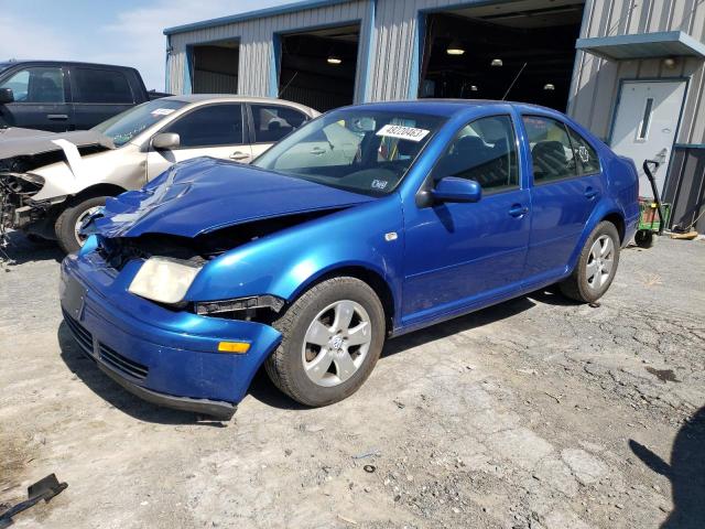 3VWSK69M81M148601 - 2001 VOLKSWAGEN JETTA GLS BLUE photo 1