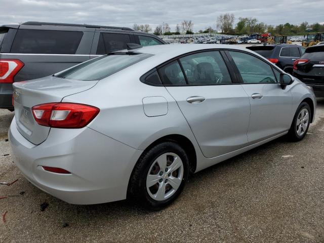 1G1BB5SM2H7206562 - 2017 CHEVROLET CRUZE LS SILVER photo 3