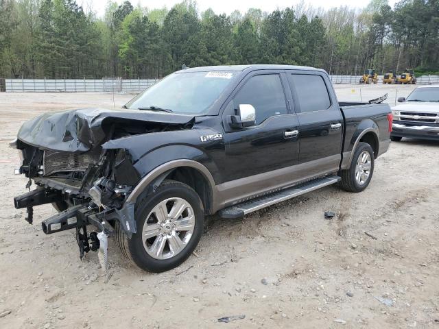 1FTEW1C52LFB27237 - 2020 FORD F150 SUPERCREW BLACK photo 1