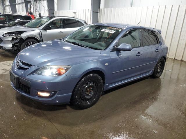 JM1BK34LX81802327 - 2008 MAZDA SPEED 3 BLUE photo 1
