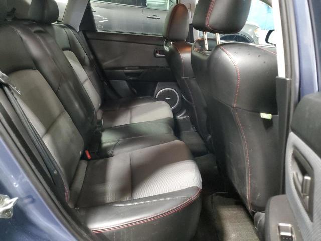 JM1BK34LX81802327 - 2008 MAZDA SPEED 3 BLUE photo 10