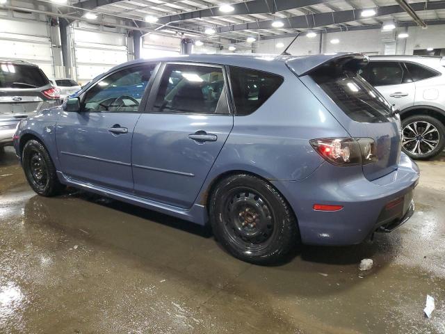 JM1BK34LX81802327 - 2008 MAZDA SPEED 3 BLUE photo 2