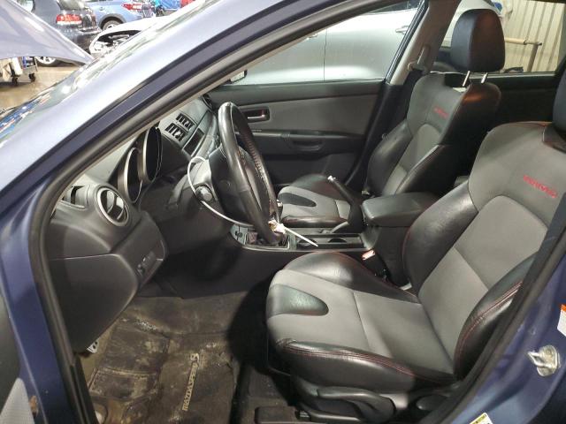 JM1BK34LX81802327 - 2008 MAZDA SPEED 3 BLUE photo 7