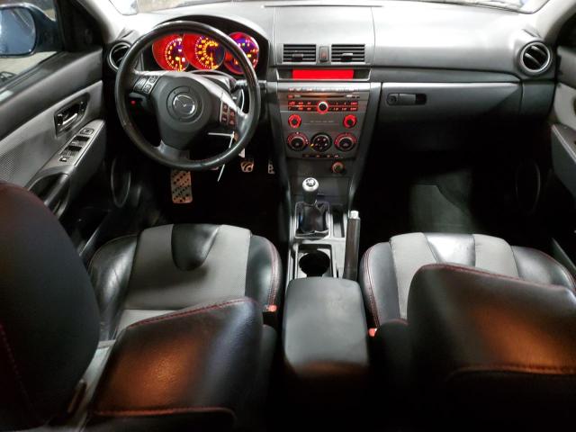 JM1BK34LX81802327 - 2008 MAZDA SPEED 3 BLUE photo 8