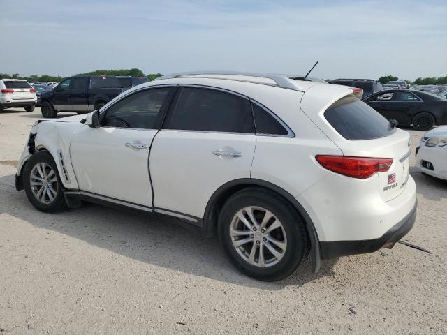 JN8AS1MW5AM851468 - 2010 INFINITI FX35 WHITE photo 2