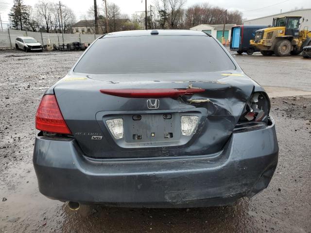 1HGCM66586A055145 - 2006 HONDA ACCORD EX GRAY photo 6