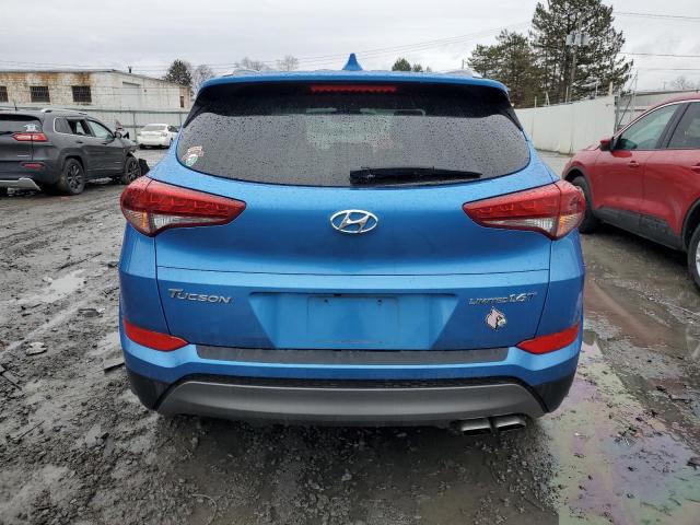 KM8J33A27GU141594 - 2016 HYUNDAI TUCSON LIMITED BLUE photo 6