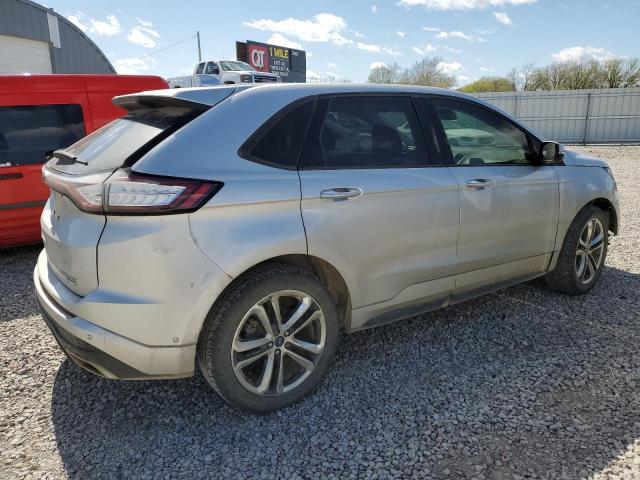 2FMPK3AP6FBB02394 - 2015 FORD EDGE SPORT SILVER photo 3