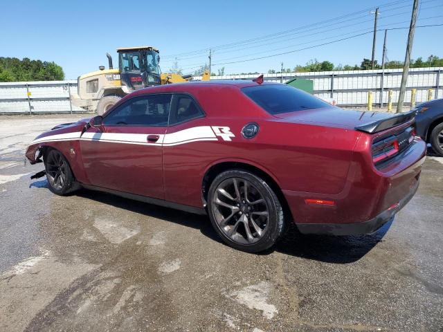 2C3CDZFJ7NH249991 - 2022 DODGE CHALLENGER R/T SCAT PACK MAROON photo 2