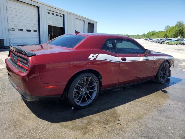 2C3CDZFJ7NH249991 - 2022 DODGE CHALLENGER R/T SCAT PACK MAROON photo 3