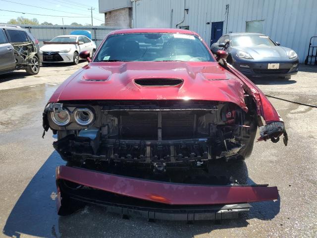 2C3CDZFJ7NH249991 - 2022 DODGE CHALLENGER R/T SCAT PACK MAROON photo 5