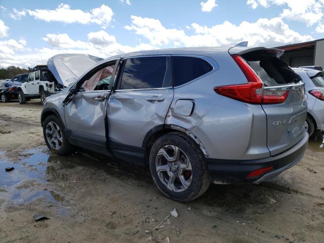 7FARW2H8XJE055283 - 2018 HONDA CR-V EXL SILVER photo 2