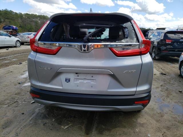 7FARW2H8XJE055283 - 2018 HONDA CR-V EXL SILVER photo 6