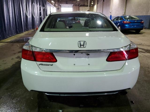 1HGCR2F75DA130196 - 2013 HONDA ACCORD EX WHITE photo 6