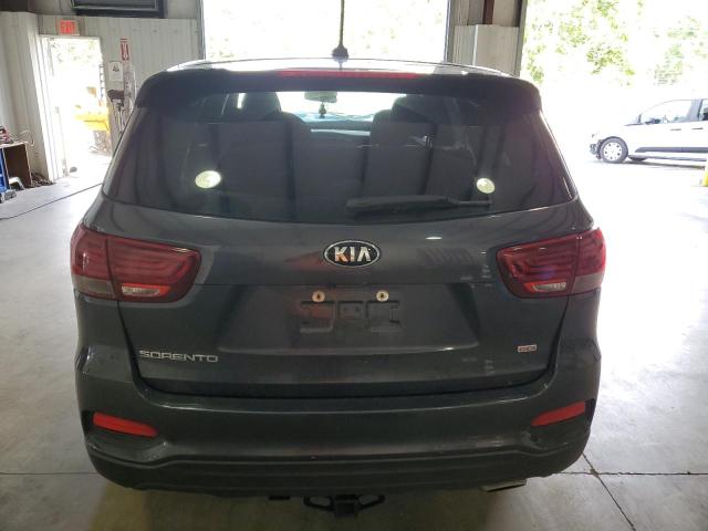 5XYPG4A33KG530194 - 2019 KIA SORENTO L BLUE photo 6