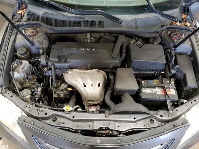 4T1BE46K37U667010 - 2007 TOYOTA CAMRY CE GRAY photo 11