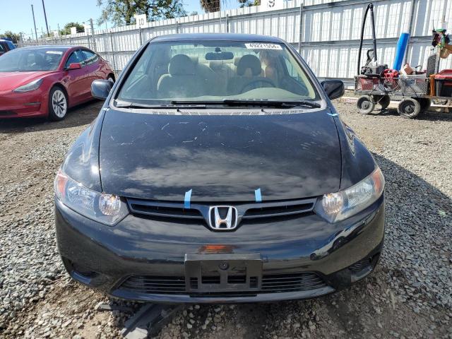 2HGFG12616H576795 - 2006 HONDA CIVIC LX BLACK photo 5