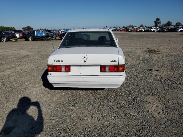 WDBDA29D3HF331548 - 1987 MERCEDES-BENZ 190 E 2.6 WHITE photo 6