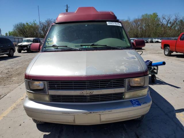 1GNDM19W7VB131366 - 1997 CHEVROLET ASTRO BURGUNDY photo 5