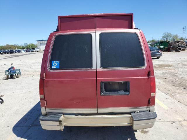 1GNDM19W7VB131366 - 1997 CHEVROLET ASTRO BURGUNDY photo 6