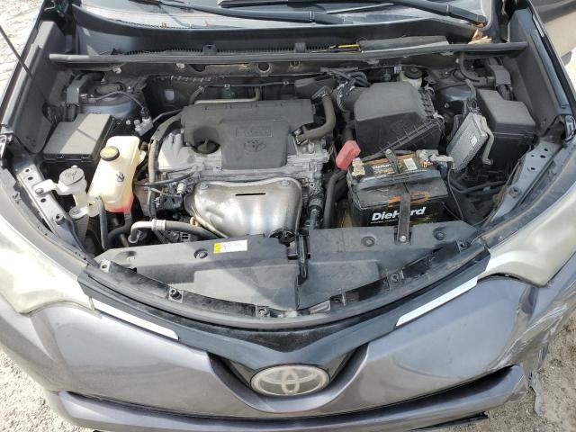 2T3WFREV5JW436180 - 2018 TOYOTA RAV4 ADVENTURE GRAY photo 11