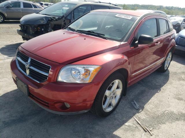 1B3HE78K57D230012 - 2007 DODGE CALIBER R/T RED photo 1