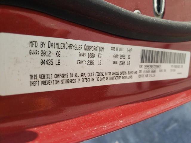 1B3HE78K57D230012 - 2007 DODGE CALIBER R/T RED photo 12