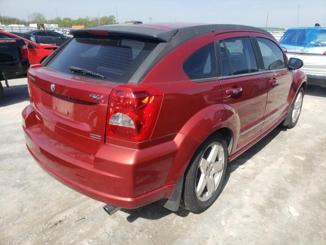 1B3HE78K57D230012 - 2007 DODGE CALIBER R/T RED photo 3