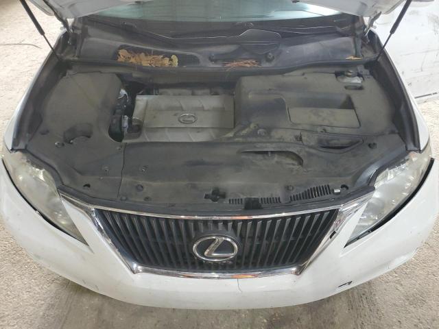 JTJZK1BA1C2414083 - 2012 LEXUS RX 350 WHITE photo 11