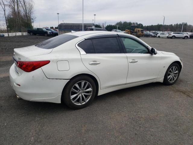 JN1BV7AR0EM708137 - 2014 INFINITI Q50 BASE WHITE photo 3