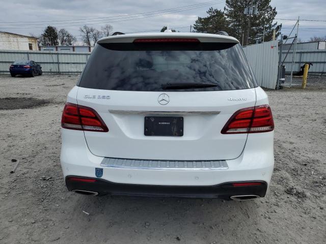 4JGDA5HB5HA837782 - 2017 MERCEDES-BENZ GLE 350 4MATIC WHITE photo 6