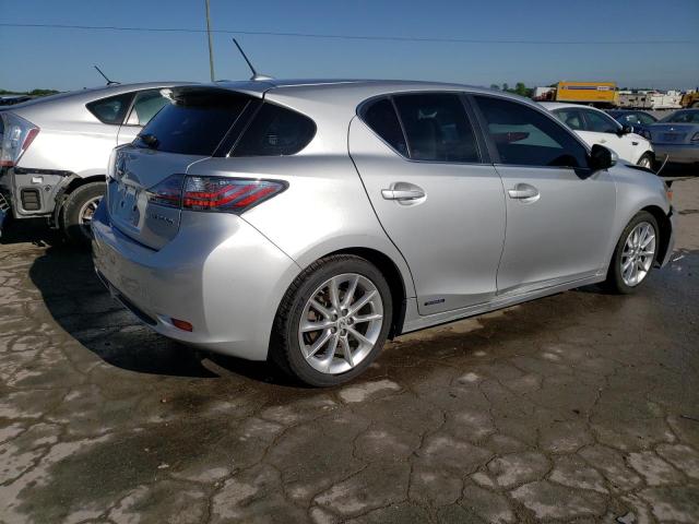 JTHKD5BH4D2150473 - 2013 LEXUS CT 200 SILVER photo 3