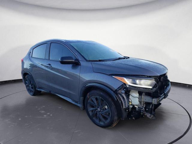 3CZRU5H18NM736799 - 2022 HONDA HR-V SPORT GRAY photo 4