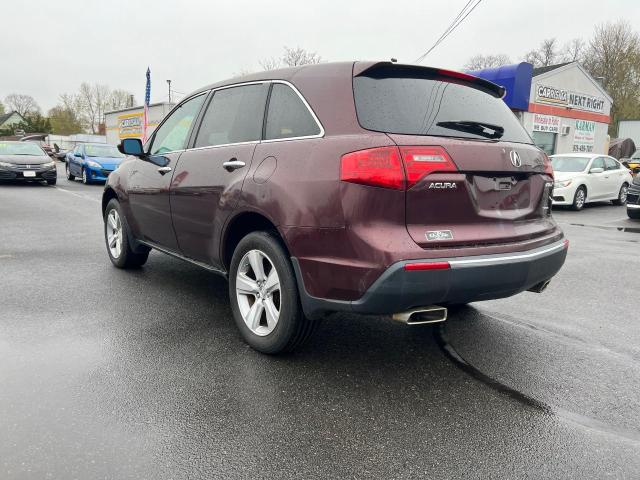 2HNYD2H61BH505100 - 2011 ACURA MDX TECHNOLOGY 勃艮第红 照片 3