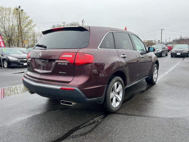 2HNYD2H61BH505100 - 2011 ACURA MDX TECHNOLOGY 勃艮第红 照片 4