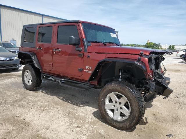 1J4GA39189L764709 - 2009 JEEP WRANGLER U X BURGUNDY photo 4