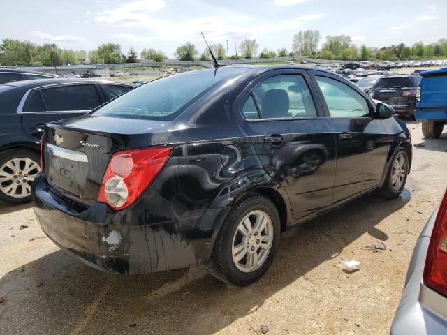 1G1JA5SH8C4113007 - 2012 CHEVROLET SONIC LS 黑色 照片 3