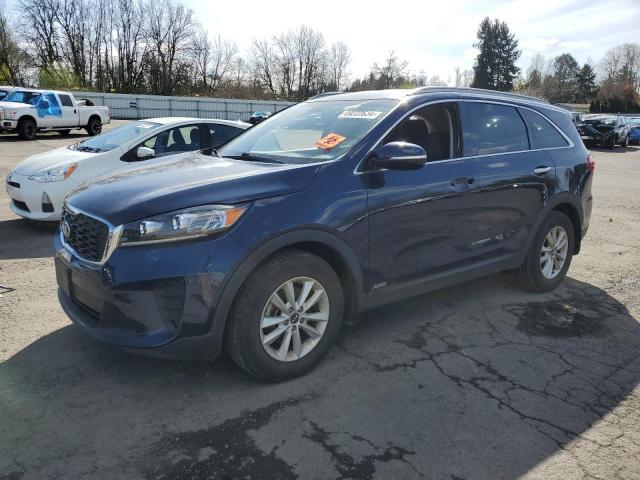 5XYPGDA33KG433903 - 2019 KIA SORENTO L BLUE photo 1