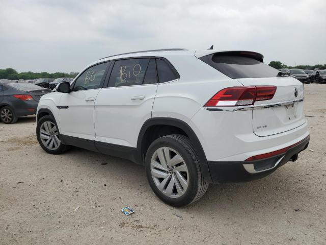1V2YE2CA5LC225049 - 2020 VOLKSWAGEN ATLAS CROS SE Белый фото 2