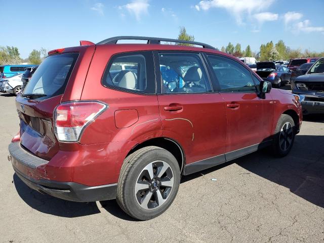 JF2SJABC7HH479020 - 2017 SUBARU FORESTER 2.5I BURGUNDY photo 3