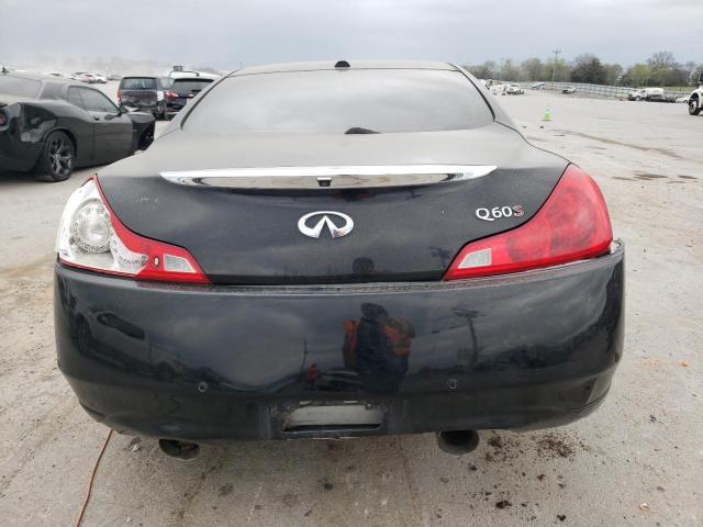 JN1CV6EL0EM130786 - 2014 INFINITI Q60 JOURNEY BLACK photo 6